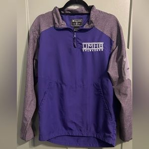 UMHB Crusader quarter zip jacket